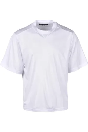 D.A. Daniele Alessandrini Homme, Tops, Blanc, Taille: M T-shirt décontracté en mélange coton