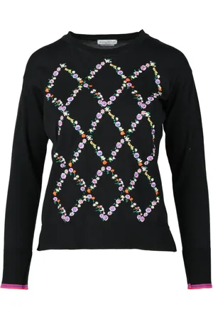 BALLANTYNE Femme, Pulls, Noir, Taille: 36 FR Maglia