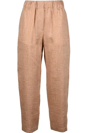 ALYSI Femme, Pantalons, Rose, Taille: 38 FR Pantalon