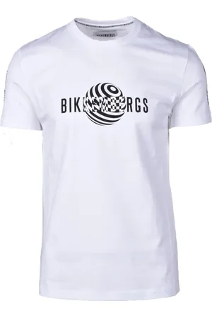 Bikkembergs Homme, Tops, Blanc, Taille: M Coton Élasthanne T-shirt