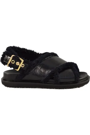 Marni Femme, Chaussures, Noir, Taille: 38 1/2 EU Chaussures