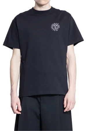 Soulland Homme, Tops, Noir, Taille: M Graphique Soleil T-shirt Noir