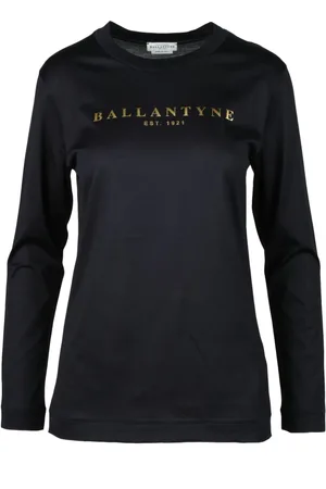 BALLANTYNE Femme, Pulls, Bleu, Taille: 38 FR Tshirt