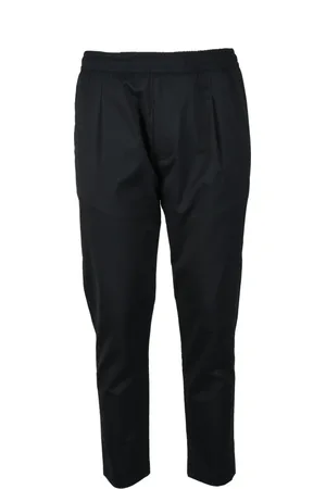 LOW BRAND Homme, Pantalons, Noir, Taille: 3XL Pantalon en mélange de cachemire et élasthanne