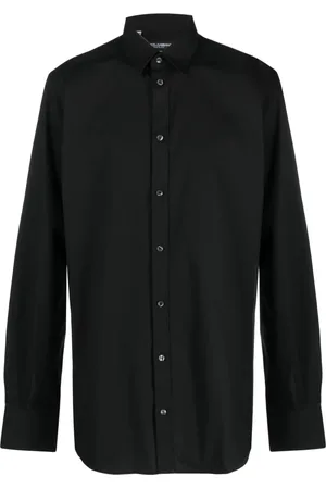 Dolce & Gabbana Homme, Chemises, Noir, Taille: M Chemises Noires pour Hommes