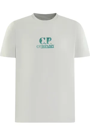 C.P. Company Homme, Tops, Gris, Taille: S T-shirts Homme - Manches Courtes