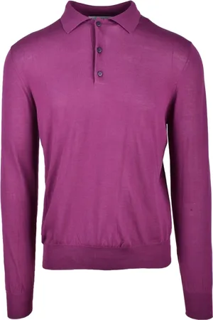 BALLANTYNE Homme, Tops, Violet, Taille: L Polo