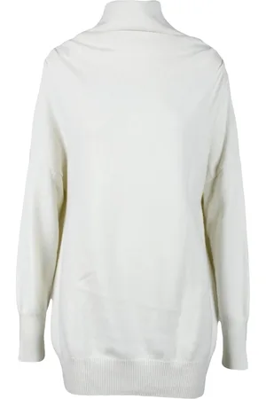 BALLANTYNE Femme, Pulls, Blanc, Taille: 40 FR Pull en Cachemire