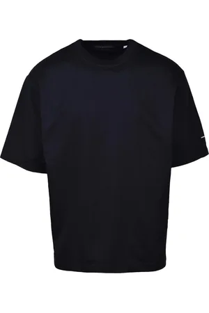 D.A. Daniele Alessandrini Homme, Tops, Noir, Taille: S T-shirt en coton