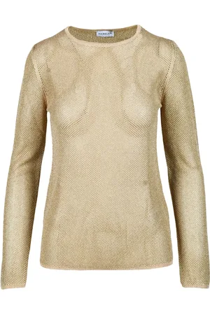 MARELLA Femme, Pulls, Jaune, Taille: 38 FR Top