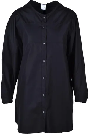 Aspesi Femme, Blouses et Chemises, Noir, Taille: 40 FR Chemise en coton