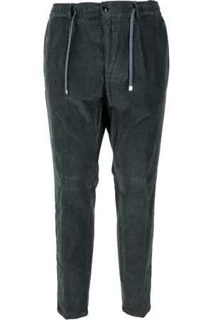 CRUNA Homme, Pantalons, Gris, Taille: L Pantalon en Coton et Élasthanne