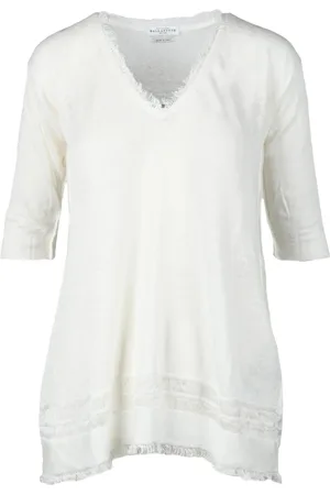 BALLANTYNE Femme, Pulls, Blanc, Taille: 42 FR Maglia