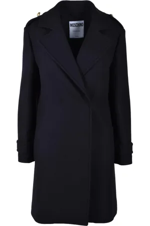 Moschino Femme, Manteaux, Noir, Taille: 40 FR Capospalla