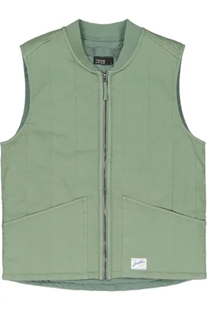 Butcher of Blue Homme, Vestes, Vert, Taille: M Gilet de chasse estival en olive