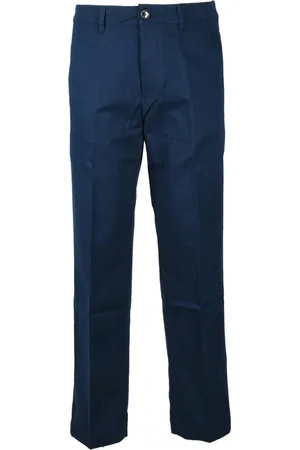 Ami Homme, Pantalons, Bleu, Taille: M Pantalon en coton