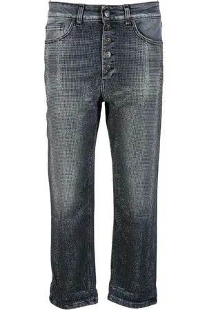 Dondup Femme, Jeans, Gris, Taille: W26 Jeans droits