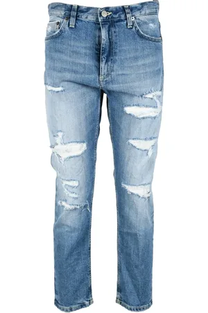 Dondup Femme, Jeans, Bleu, Taille: W25 Jean Cindy à fermeture éclair