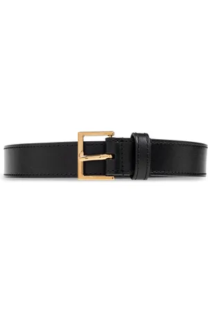 VERSACE Homme, Accessoires, Noir, Taille: 100 CM Ceinture en cuir