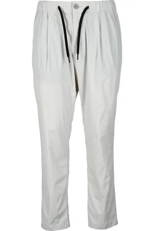 HERNO Homme, Pantalons, Gris, Taille: L Leggings Cone Stretch avec Taille Élastique