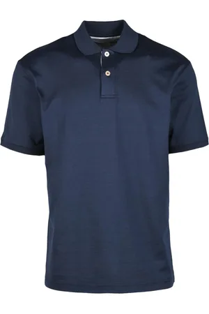 ELEVENTY Homme, Tops, Bleu, Taille: M Polo en maille de coton