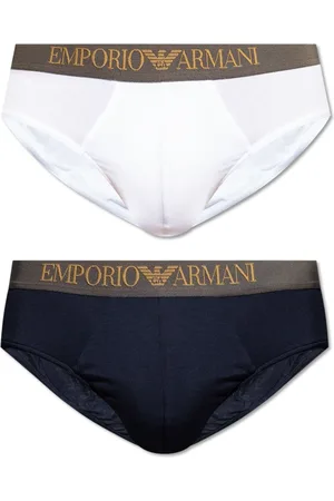 EA7 Homme, Sous-vêtements, Multicolore, Taille: S Lot de deux slips