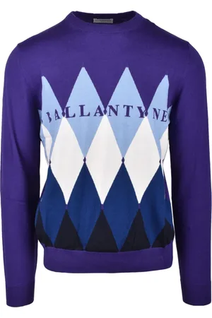 BALLANTYNE Homme, Pulls, Violet, Taille: L Maglia