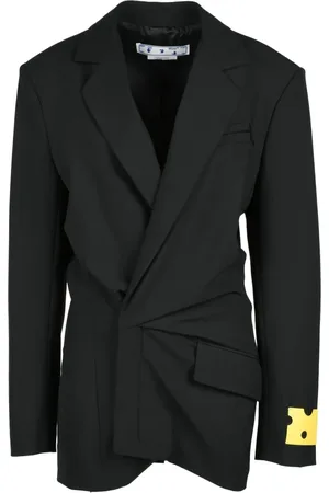 OFF-WHITE Femme, Vestes, Noir, Taille: 36 FR Veste
