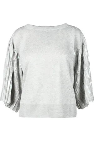 BALLANTYNE Femme, Pulls, Gris, Taille: 36 FR Maglia