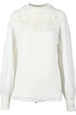 BALLANTYNE Femme, Pulls, Blanc, Taille: 36 FR Maglia
