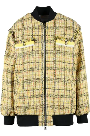 Msgm Femme, Vestes, Jaune, Taille: 36 FR Capospalla