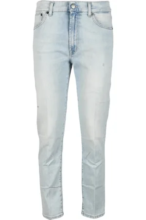 Dondup Femme, Jeans, Bleu, Taille: W27 Jean Slim Fit avec fermeture éclair