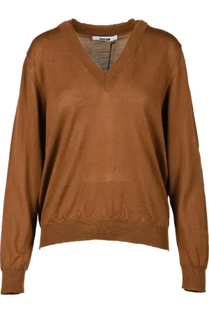 Mauro Grifoni Femme, Pulls, Brun, Taille: 40 FR Maglia