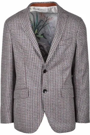 Etro Homme, Vestes, Brun, Taille: L Veste Laine Alpaga