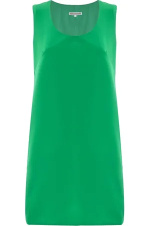 Kocca Femme, Robes, Vert, Taille: 38 FR Robe Mini Évasée Minimaliste