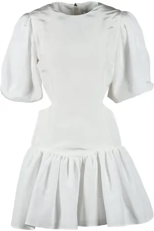 Msgm Femme, Robes, Blanc, Taille: 36 FR Robe femme