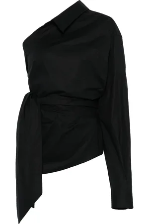 Moschino Femme, Blouses et Chemises, Noir, Taille: 38 FR Chemise Élégante