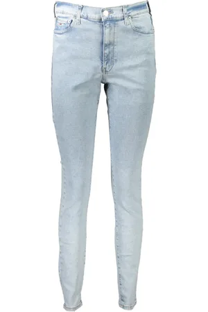 Tommy Hilfiger Femme, Jeans, Bleu, Taille: W29 L32 Jean Skinny Bleu avec Logo