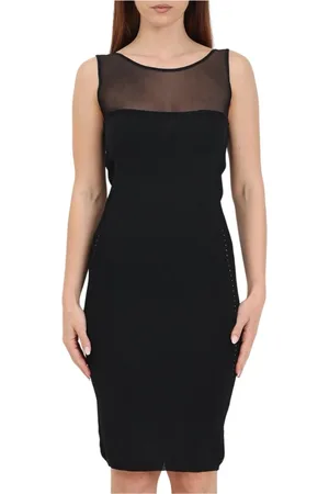 Patrizia Pepe Femme, Robes, Noir, Taille: 38 FR Robe femme