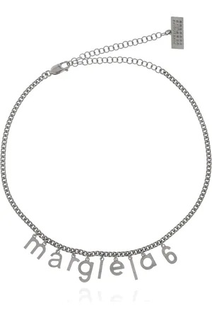 Maison Margiela Femme, Accessoires, Gris, Taille: ONE Size Collier Logo