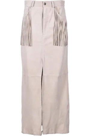 FARFETCH Femme, Jupes, , Taille: 36 FR Gonna pelle