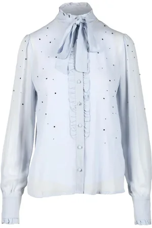 ANIYE BY Femme, Blouses et Chemises, Bleu, Taille: 40 FR Chemise