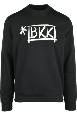 Bikkembergs Homme, Sweatshirts et sweats à capuche, Noir, Taille: S Sweat en Coton - Modèle: Felpa
