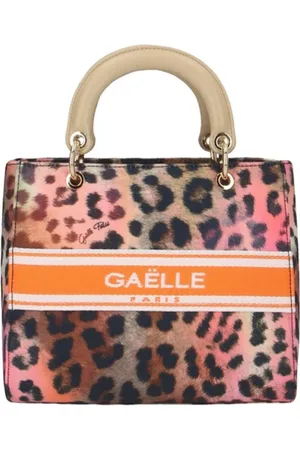 GAËLLE Femme, Sacs, Multicolore, Taille: ONE Size Sac à main en toile à pois avec bandoulière réglable