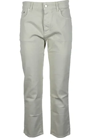 DEPARTMENT FIVE Femme, Jeans, Blanc, Taille: W27 Jeans Élégants en Mélange Coton Élasthanne