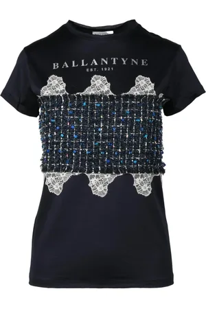BALLANTYNE Femme, Tops, Bleu, Taille: 38 FR Tshirt