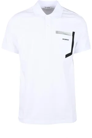 Bikkembergs Homme, Tops, Blanc, Taille: L Coton Élasthanne T-shirt