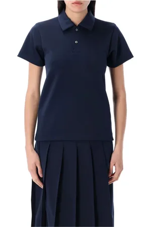 Comme des Garçons Femme, Tops, Bleu, Taille: 40 FR Polo Scuba