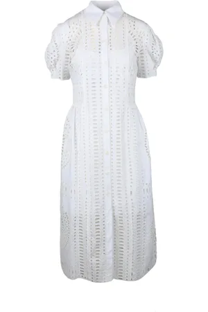 Alberta Ferretti Femme, Robes, Blanc, Taille: 38 FR Robe femme