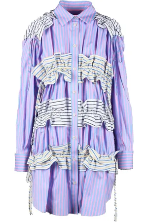 Msgm Femme, Robes, Violet, Taille: 36 FR Robes